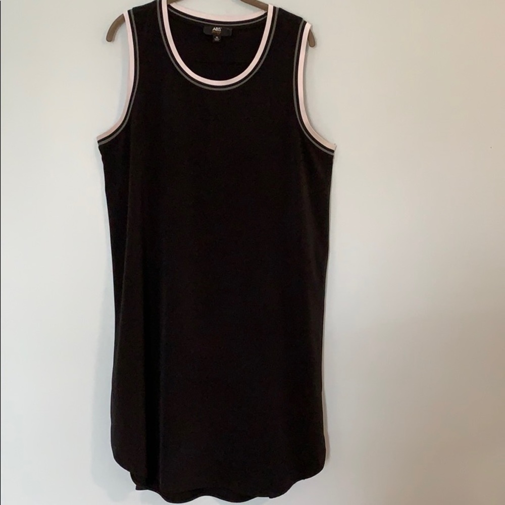ABS black sleeveless dress - Size XL